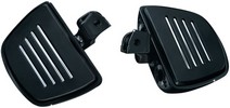 Kuryakyn Premium Mini Boards With Comfort Drop Mounts Black