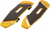 Arlen Ness Speedliner Floorboards - Driver - Gold Floorboard Driver Sp