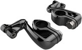 Ciro Highway Mount Adjustable With Extension Arm & Clevis Black Clamp