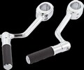 Arlen Ness Forged Highway Peg Mounts W/ Pegs - Chrome Highway Peg Moun