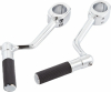 Arlen Ness Forged Highway Peg Mounts W/ Pegs - Chrome Highway Peg Moun