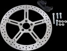 Arlen Ness Brake Rotor Kit Big Brake Right For Dyna & Softail Rotor Bg