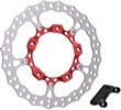 Arlen Ness Rotor 14" Ff Rh Red Rotor 14 Ff Rh Red