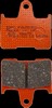 Ebc Brake Pad Fa-V Series Sintered Metal/Organic Compound Brake Pad Ve