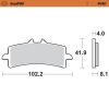 Moto-Master Brake Pad Roadpro Sinter Brake Pad Sinter Front