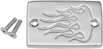 Baron Master Cylinder Cover Flame Chrome Master Cyl Cover Flm Kaw
