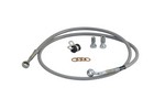 Goodridge Brakeline Kit Stainless-Steel Clear-Coated Front H-D Fxlr 87