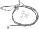 Drag Specialties Front Brake Line Stainless Steel Extended 6" Line Brk