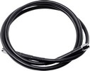 Drag Specialties Universal Brake Line Black Vinyl Coated Stainless Ste