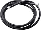 Drag Specialties Universal Brake Line Black Vinyl Coated Stainless Ste