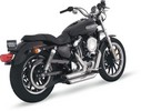 Vance & Hines Exhaust Shortshots Staggered Chrome Exhaust Ss Stag.07-1
