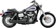 Cobra Speedster Slash Down Exhaust With Powerport Black Hd Exhaust Spd