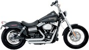 Vance & Hines Avgassystem Krom Short-Shots Staggered 12-17Fxd