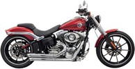 Bassani Exhaust System Pro Street Turn Down Chrome Exhaust P-St To Brk