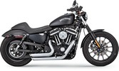 Vance&Hines Exhaust System Shortshots Staggered Chrome Exh Ss Stag Chr