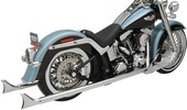 "Bassani Exhaust Ftail 2,25 36 07 Muffler True Duals With 36"" Long 2-