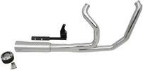 Supertrapp Exhaust System Fat Shot 2-Into-1 Chrome Exhaust Fatshot Dyn