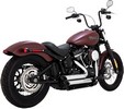 Vance & Hines Avgassystem Krom Short-Shots Staggered 18-19St