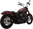 Vance & Hines Avgassystem Svart Short-Shots Staggered 18-19St