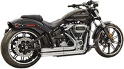 Bassani Exhaust System Pro Street Turn Out Chrome Exhaust Pro St Ch 18