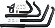 Bassani Exhaust System Pro Street Turn Out Black Exhaust Pro St Bk 18+