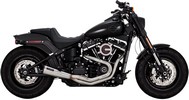 Vance&Hines Exhaust System 2-Into-1 Upsweep Stainless Steel Exh 2-1Ss