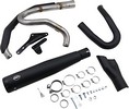 S&S 2-1 Exhaust - Black - M8 Softail Exhaust Blk 2-1Rc M8 St