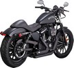 Vance & Hines Exhaust S-Sht Stag Blk.Xl Exhaust S-Sht Stag Blk.Xl