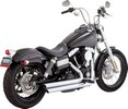 Vance&Hines Exhaust Big Shots Staggered Chrome 06-09 Dyna Exhaust Big