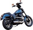 S&S Cycle Exhaust Qualifier 2:1 Brushed Stainless Steel Dyna 2006-07 E