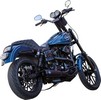 S&S Cycle Exhaust Qualifier 2:1 Guardian Black Dyna 2006-07 Exhaust Qu