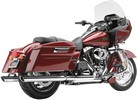 Cobra 3" Slip On Mufflers Chrome Hd Mufflers S/C 95-16 Flt