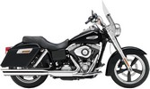 Cobra 4" Slip On Slash Down Muffler Chrome Hd Mufflers Sclp Fld 12-16