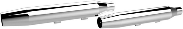 Khrome Werks Mufflers 3" Hp-Plus Slip-On Tapered Chrome Muffler Tpr 14