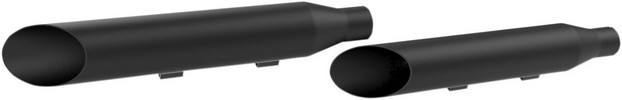 Khrome Werks Mufflers 3" Hp-Plus Slip-On Tapered Black Muffler S/C 14-