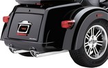 Cobra Mufflers 3-3/4" Round Slip On Tri Glide Chrome Mufflers W/Bt Tri
