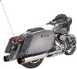 S&S Mk45 Ec Slip-On Muffler Tracer Chrome/Black So Ec Tracer M8 Ch/Bk