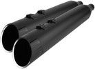 Khrome Werks Muffler 4.5"Edge Fl Tc Bl Muffler 4.5Edge Fl Tc Bl