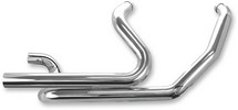 S&S Header Dual System Chrome Headpipes Chr 09-16Flt