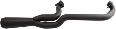 Trask Exhaust 2 Into 1 Hot Rod Stainless Steel Black Exhaust 2:1 Ind S