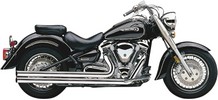 Cobra Exhaust System Hot Rod Speedster Long W/Powerport Chrome Exhaust