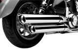 Cobra Slip On Mufflers For Cruisers Chrome Kawasaki Mufflers W/Bt Vn17