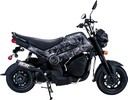 Vance & Hines Exhaust Blk Honda Navi Exhaust Blk Honda Navi