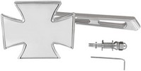 Drag Specialties Mirror Maltese Chrome W/ Air-Glide Stem Maltese Mirro
