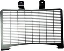 Drag Specialties Radiator Cover - Black - Pan America Radiator Shield