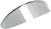 Drag Specialties Headlight Visor 5.75" Chrome Plain Visor 5.75" Headli