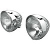 Drag Specialties Chrome Custom 5-3/4" Grooved Springer-Style Headlight