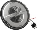 Drag Specialties Headlamp 7" Reflector Style Led Premium Headlight 7 L