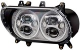 Custom Dynamics Led Headlamp Trubeam Chrome Headlight Fltr Chrome