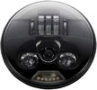 Custom Dynamics Probeam 7" Led Headlamp Black Lamp Probeam 7 Black